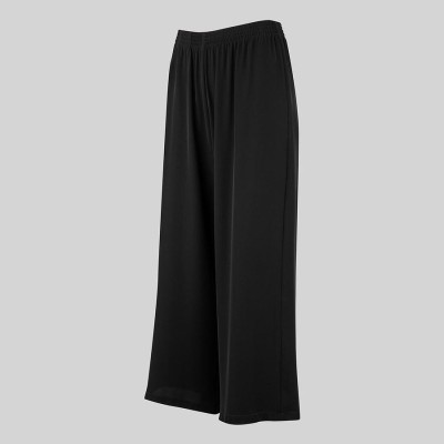 Pantalón ancho de peluquera con cinturilla elástica Garys 700044 negro