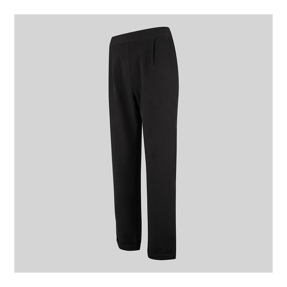 Pantalón de peluquera bieslástico bajo vuelto Garys 700049 negro
