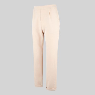 Pantalón de peluquera bieslástico bajo vuelto Garys 700049 beige