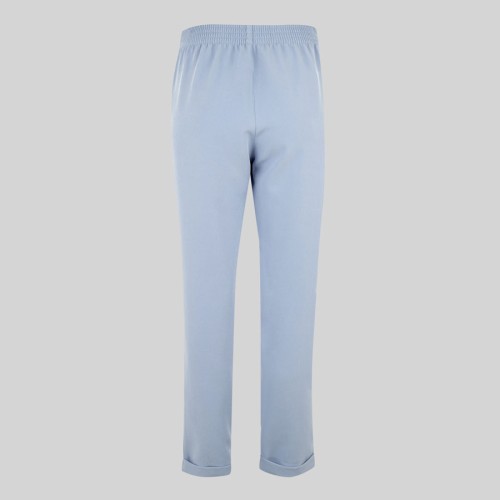 Pantalón de peluquera bieslástico bajo vuelto Garys 700049 azul maya