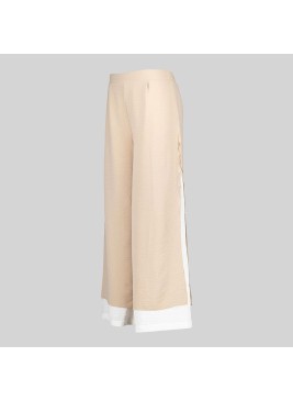Pantalón de peluquera bambula doble Garys 700038 beige