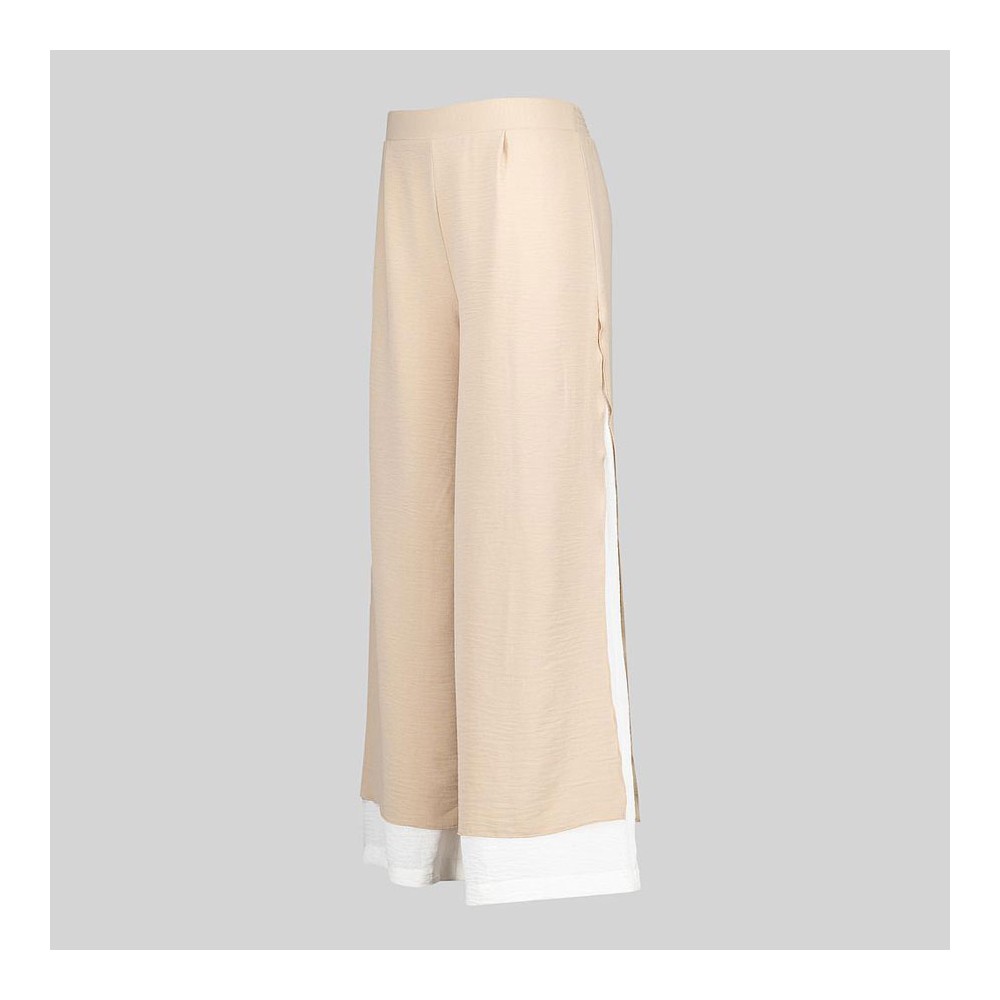 Pantalón de peluquera bambula doble Garys 700038 beige