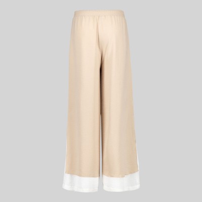 Pantalón de peluquera bambula doble Garys 700038 beige