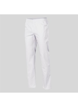 Pantalón sanitario transpirable blanco Coolmax blanco