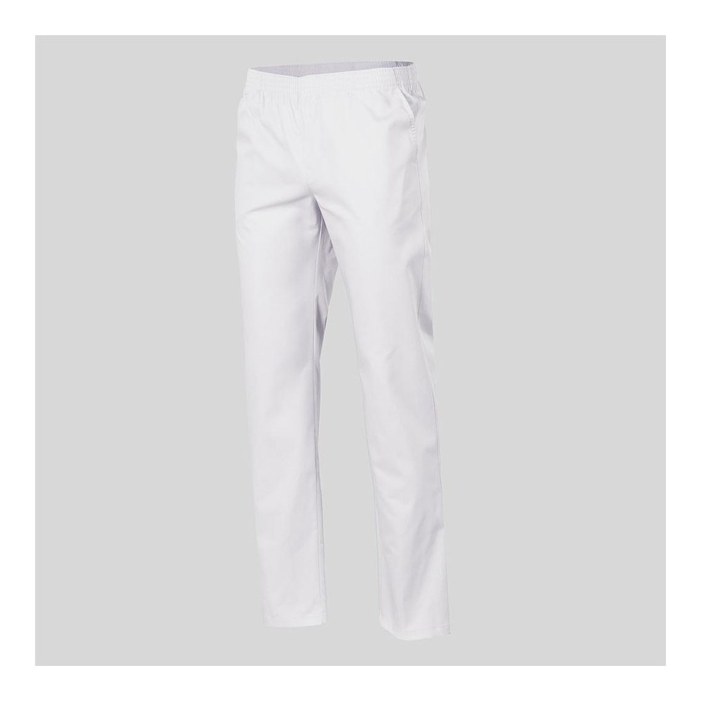 Pantalón sanitario transpirable blanco Coolmax blanco