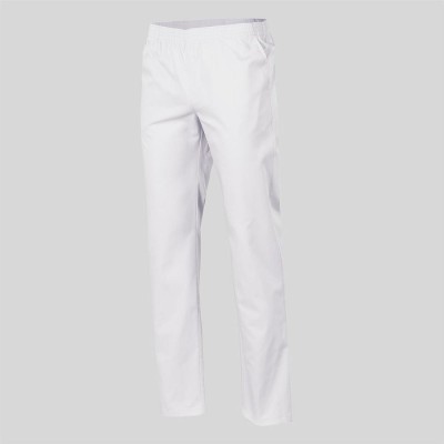 Pantalón sanitario transpirable blanco Coolmax blanco