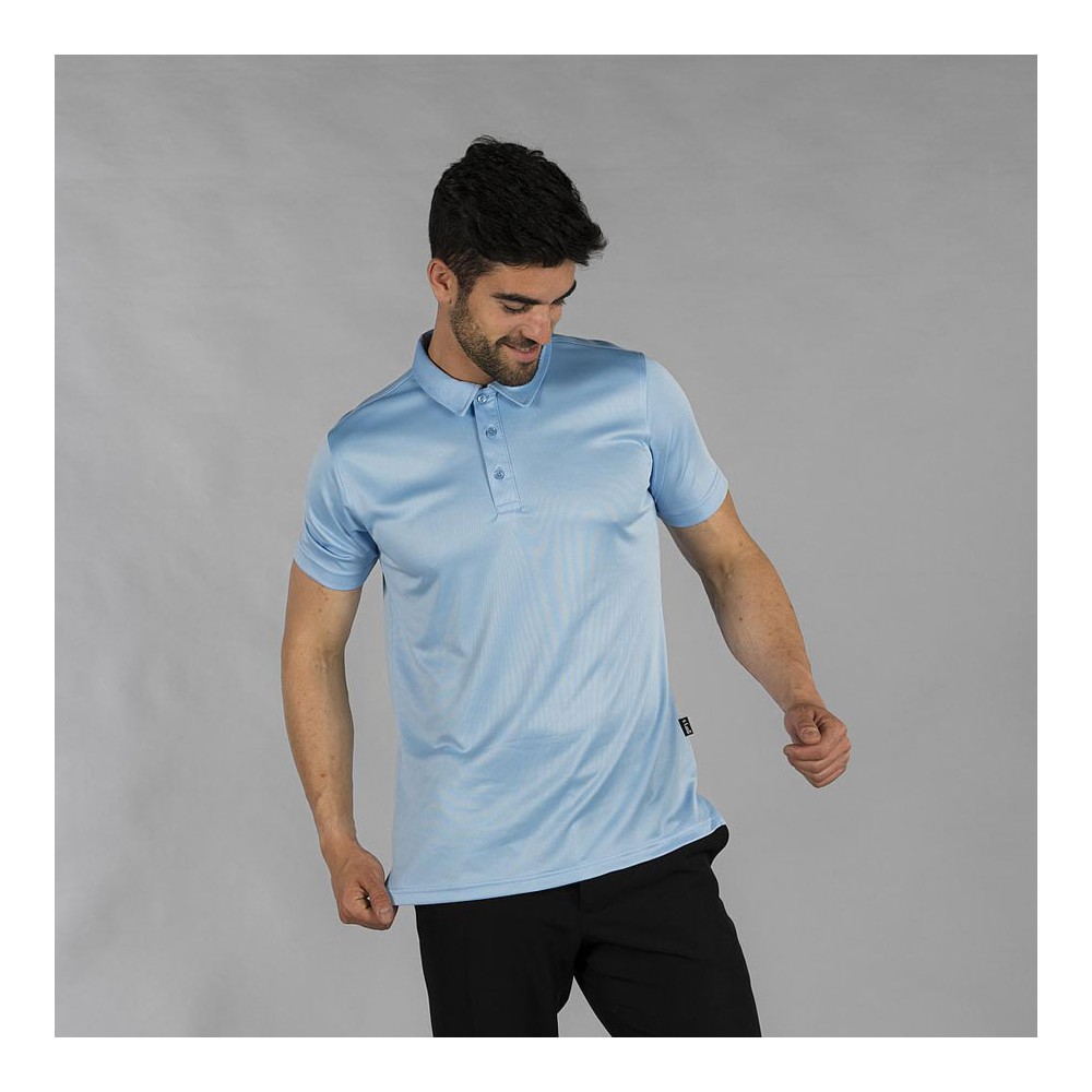 polo de hostelería para hombre Garys 850001 celeste