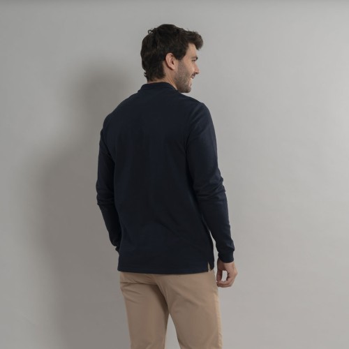 Polo de trabajo para hombre algodón Garys  850008 marino