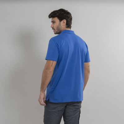 Polo trabajo industrial hombre algodón Garys 850009 azul royal