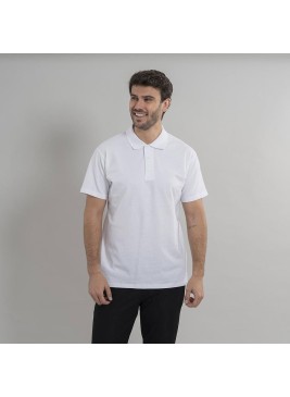 Polo de trabajo para hombre manga corta olvera Garys 850011 blanco