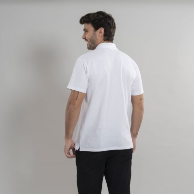 Polo de trabajo para hombre manga corta olvera Garys 850011 blanco