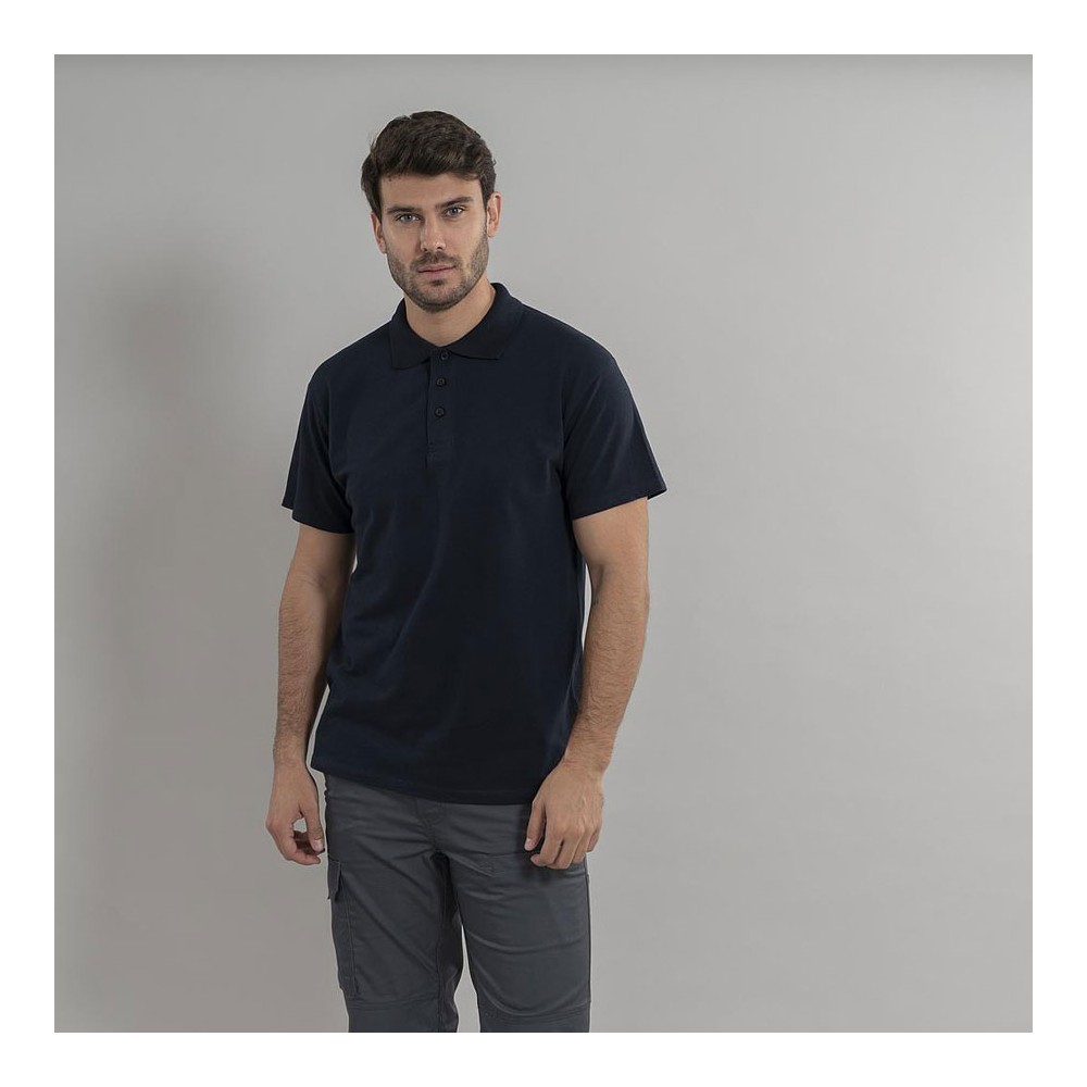 Polo de trabajo para hombre manga corta olvera Garys 850011marino