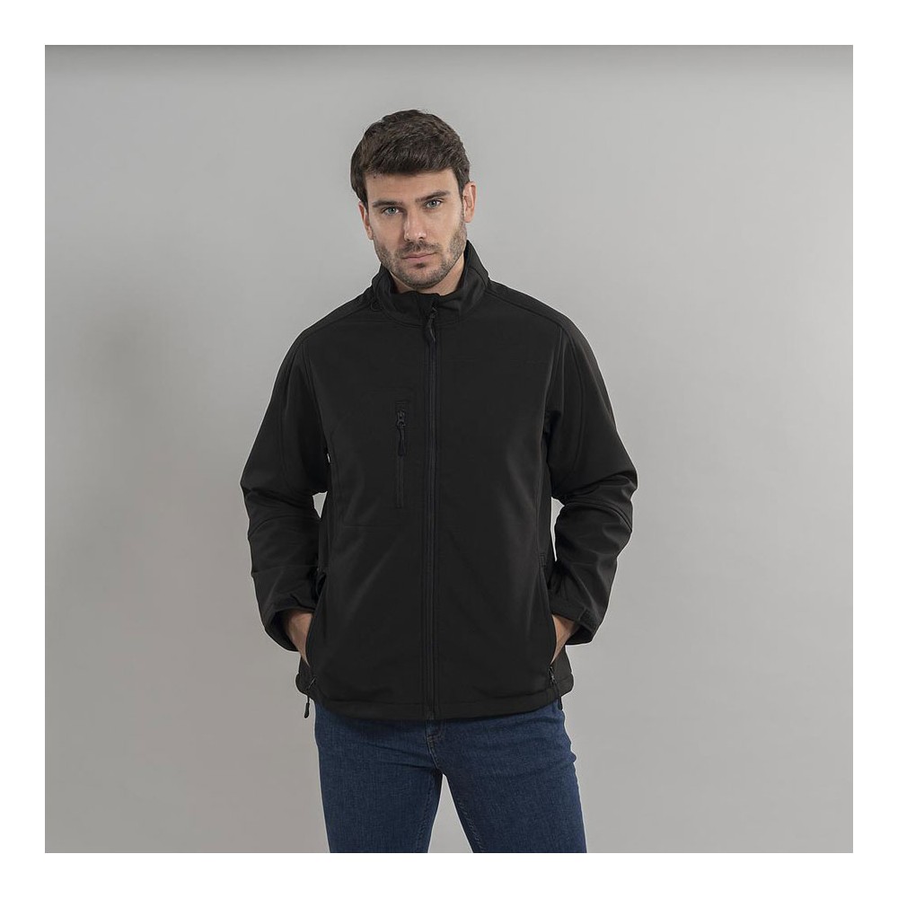 Chaqueta Polar Softshell hombre mota Garys 850013 negro