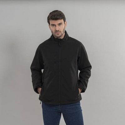 Chaqueta Polar Softshell hombre mota Garys 850013 negro