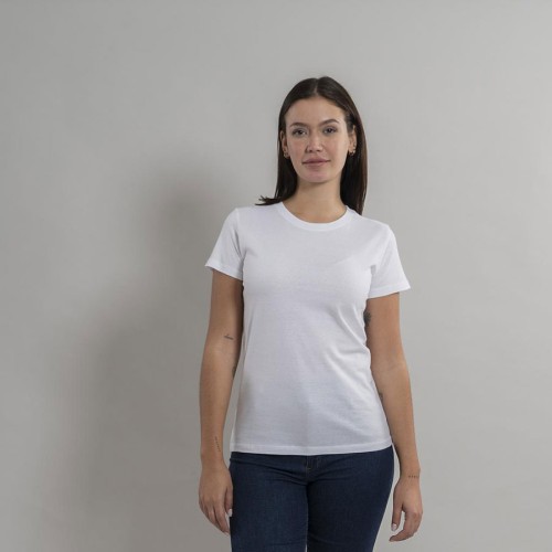 Camiseta de trabajo industrial mujer 100% Algodón Garys 850014 blanco