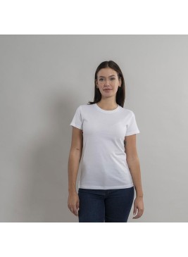 Camiseta de trabajo industrial mujer 100% Algodón Garys 850014 blanco