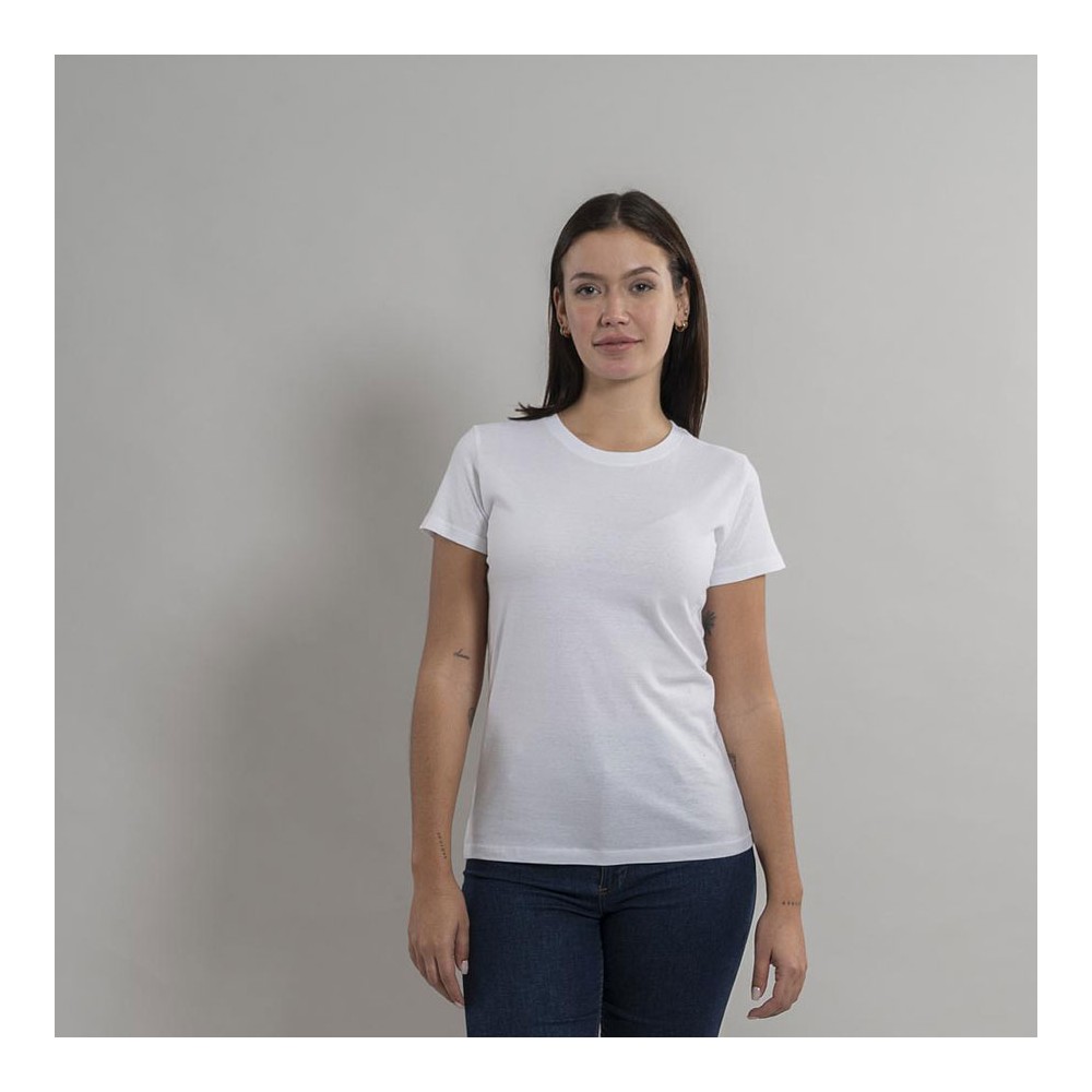 Camiseta de trabajo industrial mujer 100% Algodón Garys 850014 blanco