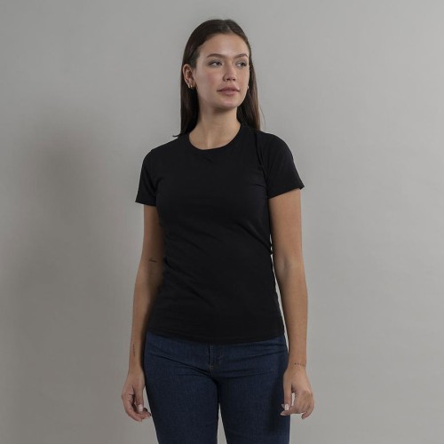Camiseta de trabajo industrial mujer 100% Algodon Garys 850014 negro