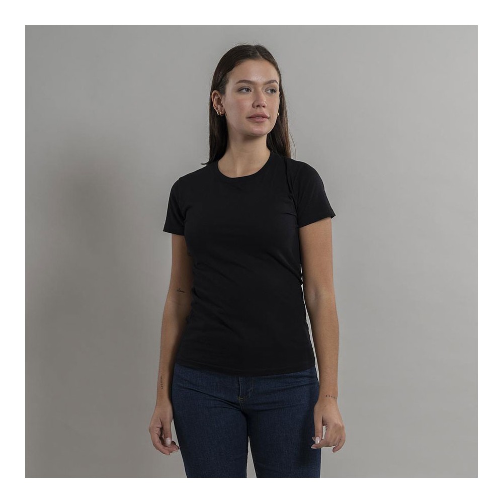 Camiseta de trabajo industrial mujer 100% Algodon Garys 850014 negro