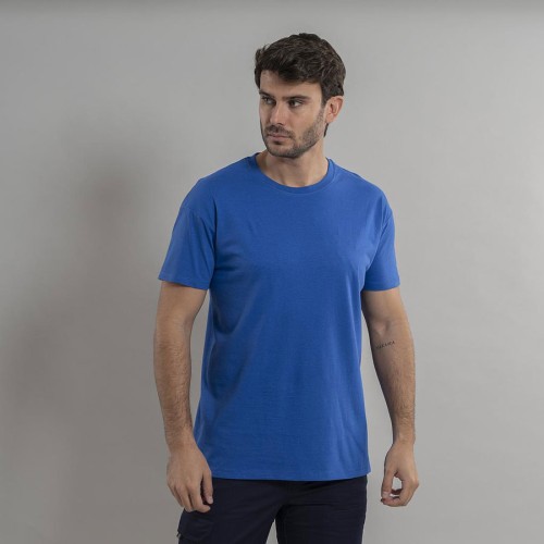 Camiseta de trabajo hombre Algodón Garys 850015 azul royal