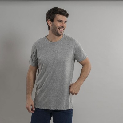 Camiseta de trabajo hombre Algodón Garys 850015 gris mezcla