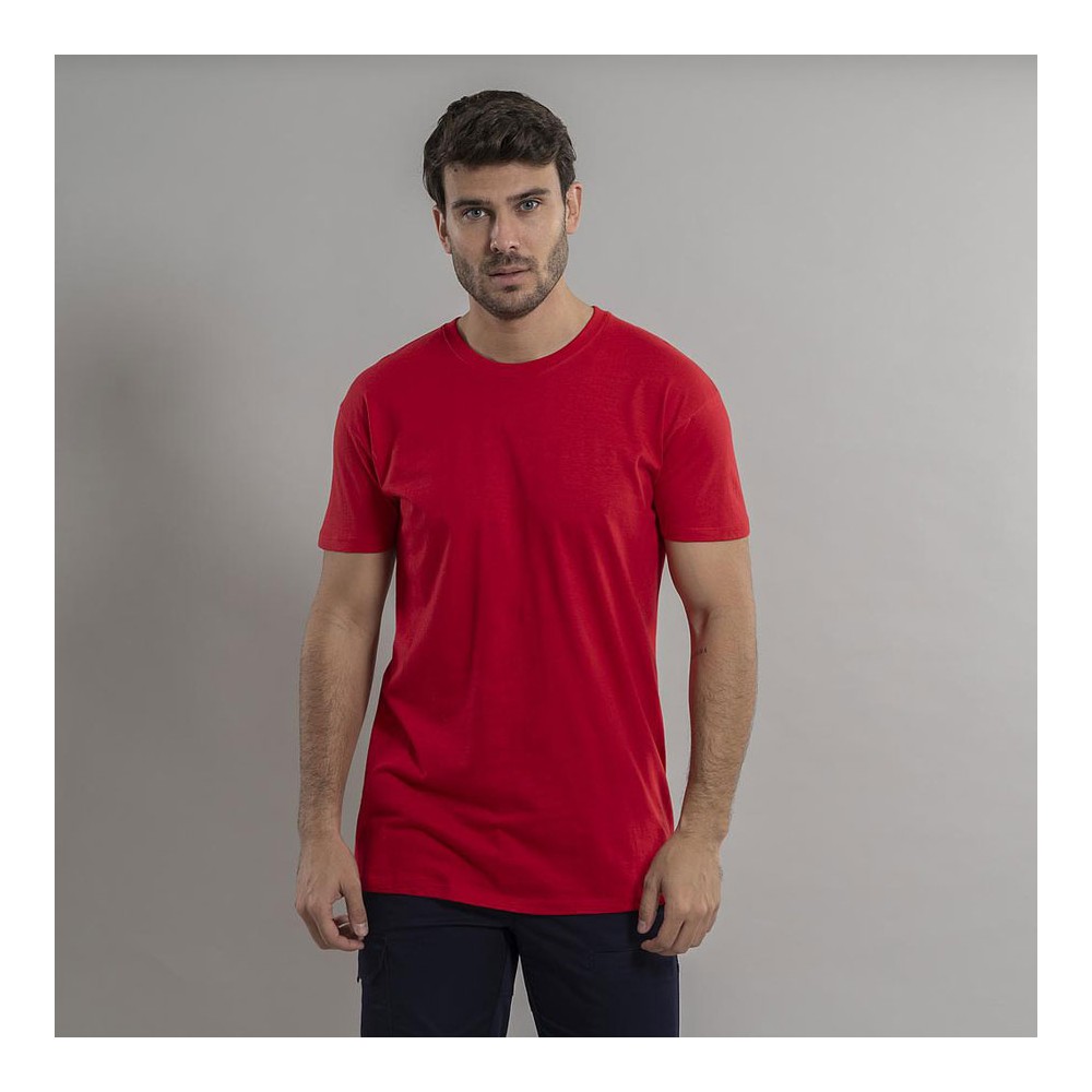 Camiseta de trabajo hombre Algodón Garys 850015 rojo