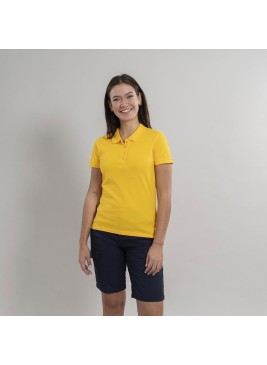 Polo trabajo industrial mujer algodón Garys 850016 amarillo