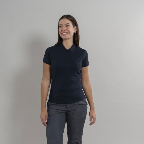 Polo trabajo industrial mujer algodón Garys 850016 marino