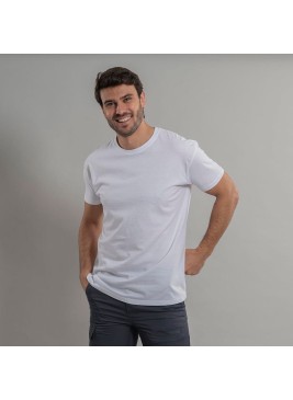 Camiseta trabajo industrial hombre 100% algodón Garys 850021 blanco