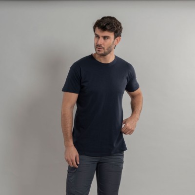 Camiseta trabajo industrial hombre 100% algodón Garys 850021 marino