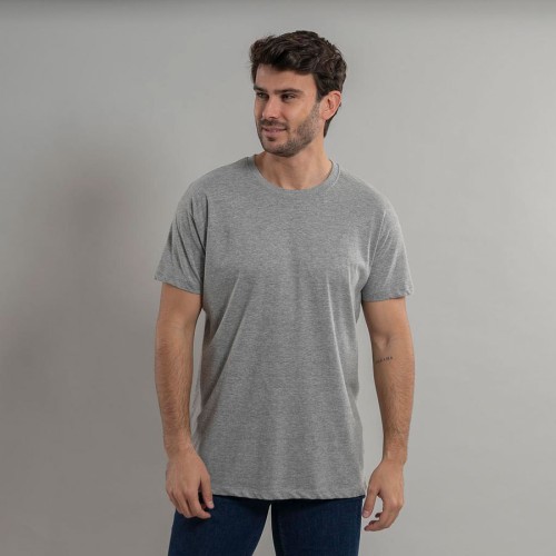 Camiseta trabajo industrial hombre 100% algodón Garys 850021 gris mezcla