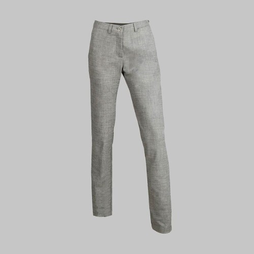 Pantalón ejecutivo Mujer chino cheviot Garys 700005 gris cheviot