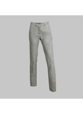Pantalón ejecutivo Mujer chino cheviot Garys 700005 gris cheviot