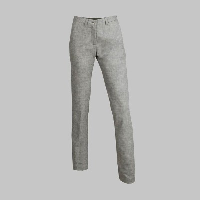 Pantalón ejecutivo Mujer chino cheviot Garys 700005 gris cheviot