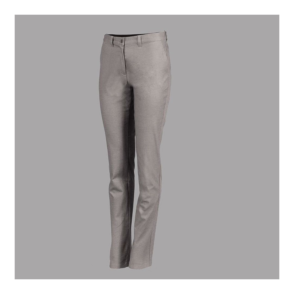 Pantalón chino trabajo mujer meeting Garys 700008 gris