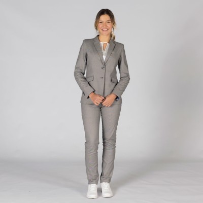 Pantalón chino trabajo mujer meeting Garys 700008 gris