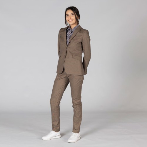 Pantalón chino trabajo mujer meeting Garys 700008 marrón