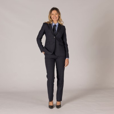 Pantalón de comercial para mujer sin pinzas trip Garys 700004 marino