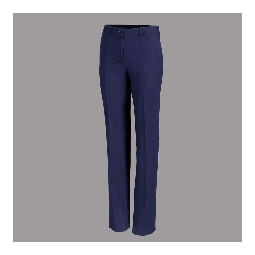 Pantalón de oficina para mujer con bolsillos welfare Garys 700015 Marino