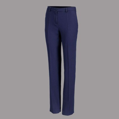 Pantalón de oficina para mujer con bolsillos welfare Garys 700015 Marino