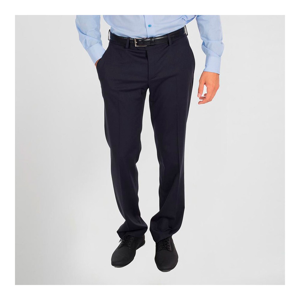 Pantalón de trabajo hombre ajustado trivial Garys 205100 marino
