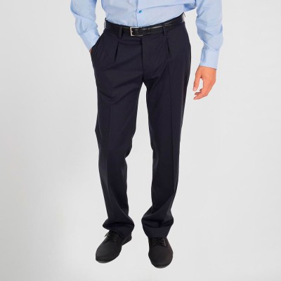 Pantalón para directivo con pinzas confort Garys 792100 marino