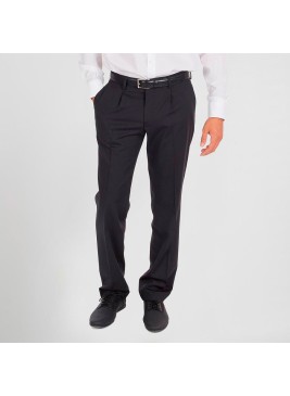 Pantalón para directivo con pinzas confort Garys 792100 negro