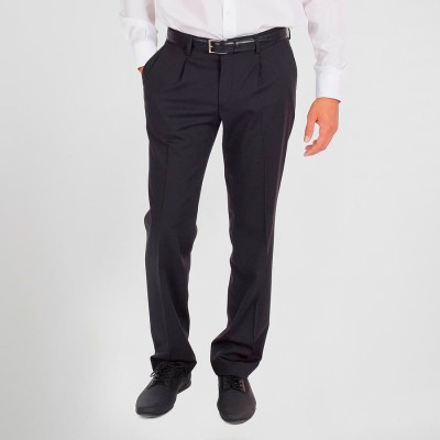 Pantalón para directivo con pinzas confort Garys 792100 negro