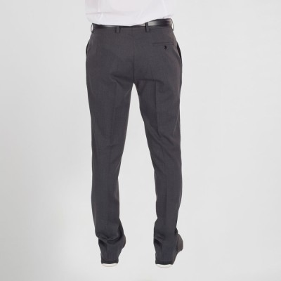 Pantalón para gerente de hombre sin pinzas maxima Garys 791400 gris marengo