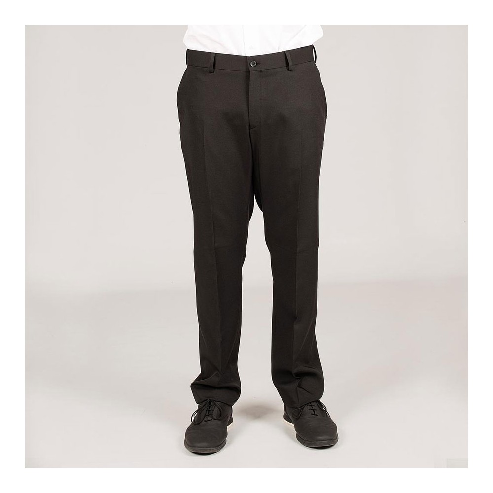Pantalón para banquero hombre con trabillas Garys 793200 negro