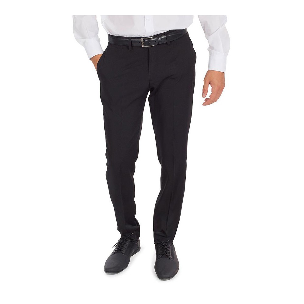 Pantalón para abogado resistente a manchas tecno Garys 793100 negro