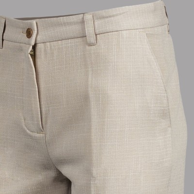 Pantalón de trabajo mujer elástico XLINEN Garys 700011 beige