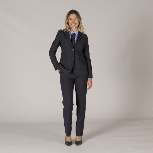 Pantalón de trabajo mujer sin pinzas Trip Garys 700004 marino