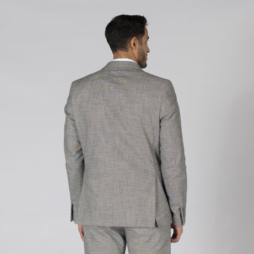 Americana profesional ejecutivo cheviot Garys 800008 gris cheviot